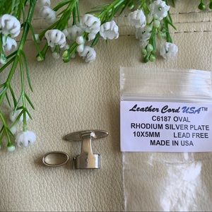 💕5 for $10: oval clasps for jewelry crafting